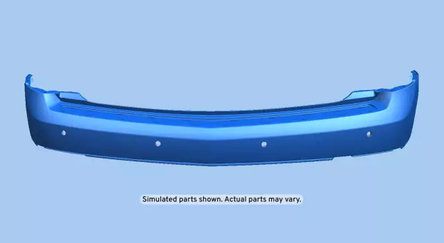 20835693 - : Rear Upper Bumper Cover for Cadillac: SRX Image