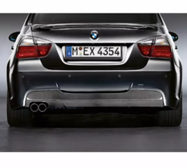 51122147973 - Exterior: Rear Carbon Diffuser With Aerodynamic M Rear for BMW: 328i, 328i xDrive, 335d, 335i, 335i xDrive Image