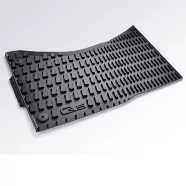 8R1061221041 - : All-Weather Floor Mats (Front) - Black for Audi: Q5, SQ5 Image