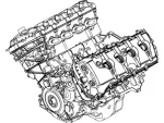 DR3Z6006DARM - : Short Block for Ford: F-150, Mustang Image