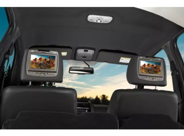 DVD System, Cloth Headrest - Ford (VBL8Z-10E947-EC)