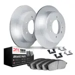 451293004 - : DFC GEOSPEC Coated Rotors with 5000 Brake Pads - Ceramic and Hardware for DYNAMIC FRICTION Image