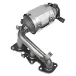 82552 - : CalCat CARB Direct Fit Catalytic Converter with Integrated Exhaust Manifold for Walker Exhaust Image