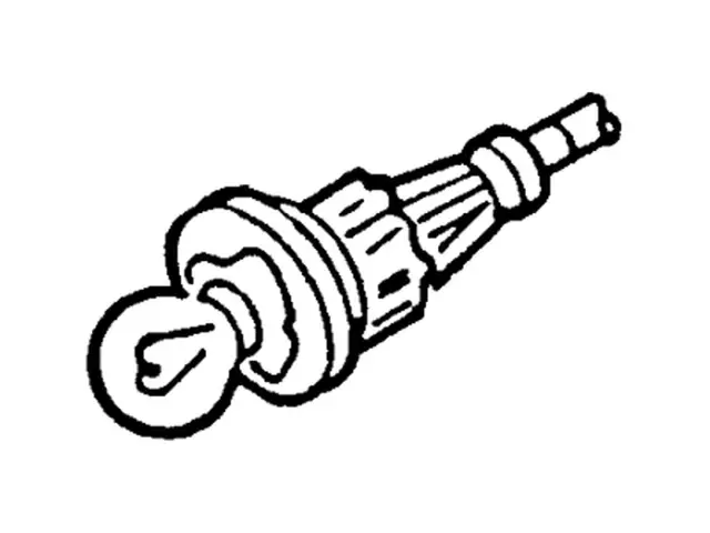 F23Z13466A - Electrical: Fog Lamp Bulb for Ford: Tempo | Mercury: Topaz Image