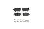 1BP01436AA - : Disc Brake Pad Set for Lexus: IS300, IS350, IS500, NX250, NX350, NX350h, NX450h+, RC300, RC350, RX350, RX350h, RX500h | Toyota: bZ4X, Corolla, Crown, Highlander, RAV4 Prime, Sienna Image