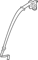 88854EH10B - Electrical: Belt &amp; Retractor for Infiniti Image