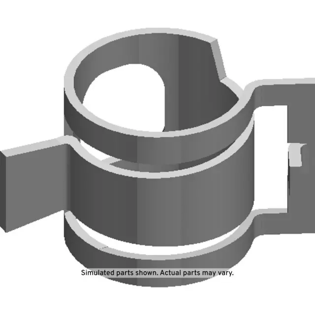 11571098 - : Inlet Hose Clamp for Buick: Lucerne | Cadillac: CTS, SRX, STS | Chevrolet: Silverado 2500 HD, Silverado 3500 HD | GMC: Sierra 2500 HD, Sierra 3500 HD Image