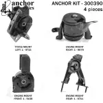 300390 - : Anchor Engine Mount Kit for Anchor Image