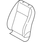 GN1Z5864416BC - Body: Seat Back Cover for Ford: EcoSport Image