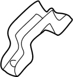 54614AG000 - : Stabilizer Bar Bracket for INFINITI: M45, Q45 Image