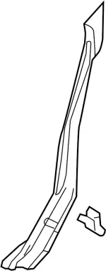 76917AH604 - : Lower Quarter Trim for Infiniti Image