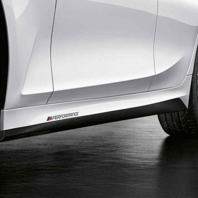 G20 3 Series (including LCI) M Performance Frozen Black Side Sill Decals Set - BMW (51-14-2-458-236)