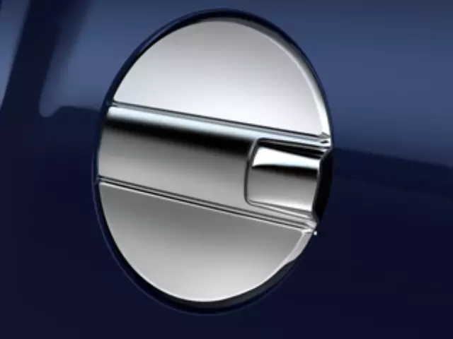 19212251 - Exterior: Fuel Door - Chrome for Chevrolet: Silverado 1500, Silverado 1500 Classic, Silverado 1500 HD Classic, Silverado 2500 HD, Silverado 2500 HD Classic, Silverado 3500 Classic, Silverado 3500 HD | GMC: Sierra 1500, Sierra 1500 Classic, Sierra 1500 HD, Sierra 1500 HD Classic, Sierra 2500, Sierra 2500 HD, Sierra 2500 HD Classic, Sierra 3500, Sierra 3500 Classic, Sierra 3500 HD Image