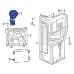 PC3Z13410B - : Socket &amp; Wire for Ford: F-250 Super Duty, F-350 Super Duty, F-450 Super Duty Image