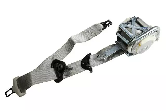 Titanium Passenger Seat Belt with Retractor and Pre-Tensioner - GM (19331823)