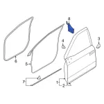 FL3Z16203A40B - Body: Insulator Pad for Ford: F-150, F-250 Super Duty, F-350 Super Duty, F-450 Super Duty Image