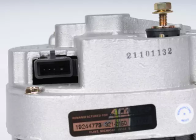 Alternator, Remanufactured - GM (19244773)