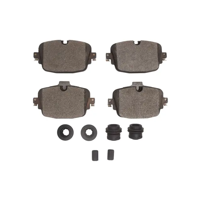 1551245201 - Brakes &amp; Brake Parts: DFC 5000 Advanced Pads - Low-Metallic and Hardware Kit for DYNAMIC FRICTION Image