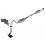 M5200FSBS - : 2021-2025 F-150 2.7L, 3.5L &amp; 5.0L Sport Exhaust-Black-Side Exit for Ford Performance Parts Image