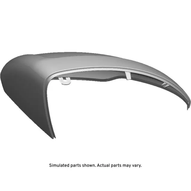 84852122 - : Primed Passenger Side Door Mirror Housing Upper Cover for GM Image