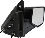 955843 - : Side View Mirror Right Power, Non-Heated, Textured for Dorman Image