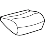 3C3Z2562901HAA - Body: Seat Cover for Ford: F-250 Super Duty, F-350 Super Duty, F-450 Super Duty, F-550 Super Duty Image