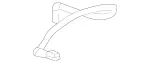 2388000500 - Heating and Ventilation: Hose Line for Mercedes-Benz Image