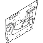 4L2Z78237A04A - Body: Water Shield for Ford: Explorer Image