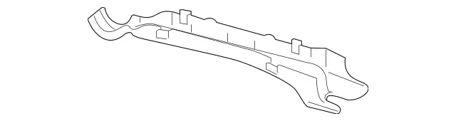 205352380064 - Rear Axle: Trim for Mercedes-Benz: C350e, C400, C43 AMG, C450 AMG, C63 AMG, CLS450, CLS53 AMG, E300, E350, E400, E43 AMG, E450, E53 AMG, GLC300, GLC43 AMG Image image