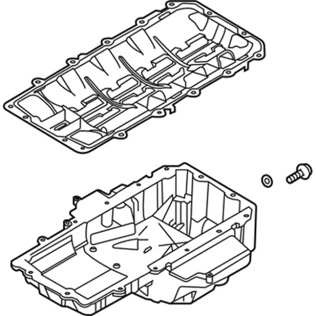 KR3Z6675C - : Oil Pan for Ford: Mustang Image