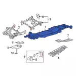 TL3Z5005P - Body: Frame Assembly for Ford: F-150 Image
