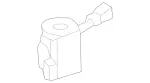 1648300184 - Heating and Ventilation: Valve for Mercedes-Benz Image