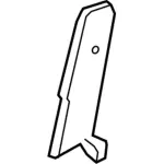 BC3Z28672A29AA - Body: Center Cover for Ford: F-250 Super Duty, F-350 Super Duty, F-450 Super Duty Image