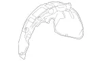 1676902508 - : 2020-2025 Mercedes-Benz - Wheel Arch Cover for Mercedes-Benz: GLE350, GLE450e, GLE580 Image