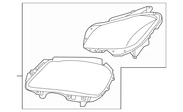 218820445964 - Electrical System: Lamp Unit for Mercedes-Benz Image