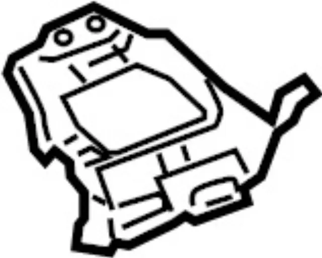 64824CD000 - Body: Bracket for INFINITI: EX35, EX37, FX35, FX37, FX45, FX50, G35, G37, Q60, QX50, QX70 Image