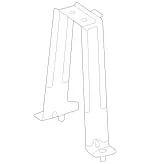 1676808801 - Exhaust System: Holder for Mercedes-Benz Image