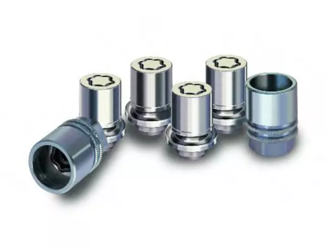 Locking Wheel Nuts - Chrome - Jaguar (C2S17485)