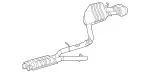 2124907735 - Exhaust System: Exhaust Line for Mercedes-Benz Image