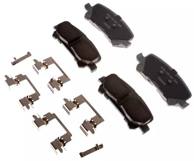 19428016 - Unclassified: Ceramic Rear Disc Brake Pad Kit for GM Image