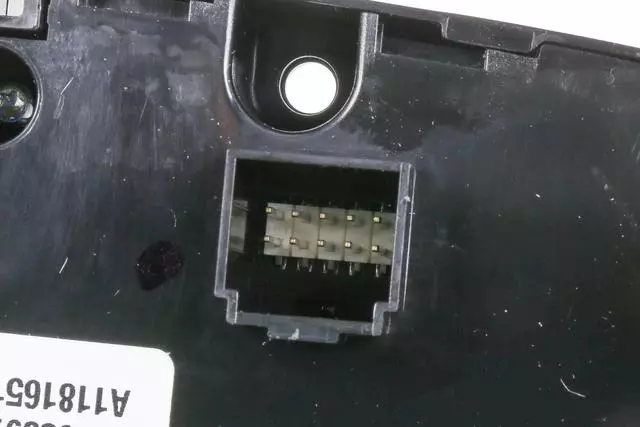 Jet Black Heating and Air Conditioning Control Panel - GM (84443701)