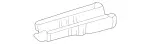 1636102325 - Body: Rear Floor Pan Reinforcement for Mercedes-Benz Image