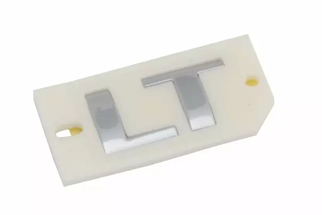 23166686 - : Bright Chrome Passenger Side Liftgate Trim LT Emblem for Chevrolet: Traverse, Traverse Limited Image