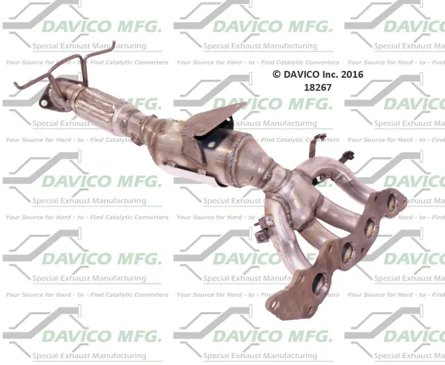18267 - : Direct Fit Catalytic Converter for DAVICO CONVERTERS Image