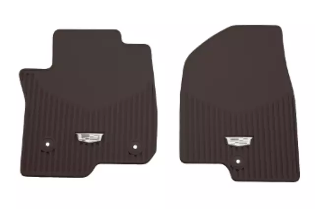 84997565 - Interior: First-Row Premium All-Weather Floor Mats for Cadillac: Escalade, Escalade ESV Image