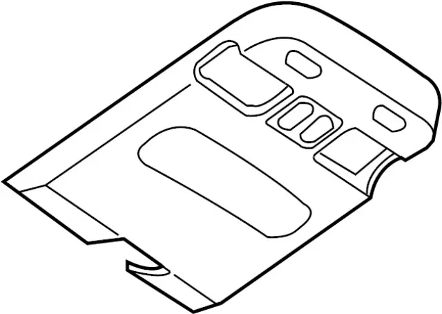 969802W600 - Body: Console Assembly for INFINITI: QX4 Image