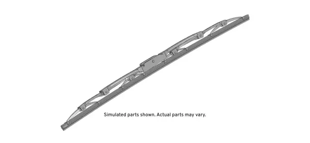 84225697 - : Driver Side Windshield Wiper Blade, 22 in for Chevrolet: BrightDrop 400, BrightDrop 600, Colorado | GMC: Canyon Image