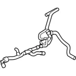 HG9Z8B081B - : HVAC Heater Hose Assembly for Ford: Fusion | Lincoln: MKZ Image
