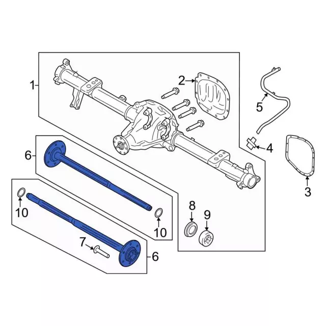 ML3Z4234L - : Drive Axle Shaft for Ford: F-150 Image