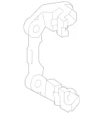 MARUページ 253-423-01-06 - Brake Carrier 2016-2023 Mercedes-Benz